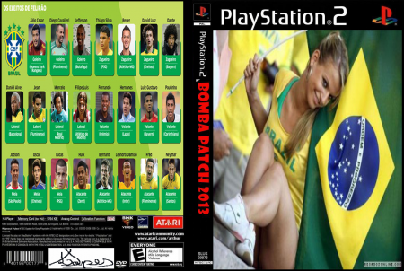 Bomba Patch 2013 Versão 3 NEYMAR NO BARÇA (PS2)